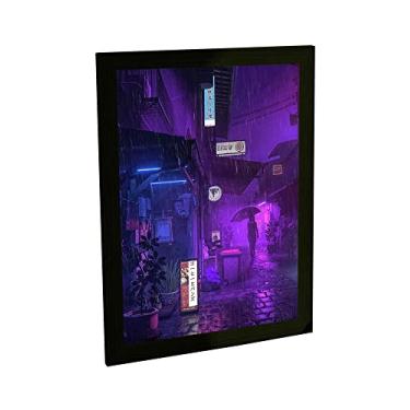 Imagem de Quadro Decorativo Anime Decoração Aesthetic Poster Tokyo Neon