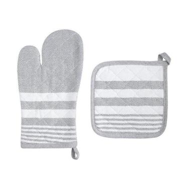 Imagem de Luva e Descanso de Panela Stripes 2 Peças - Home Style