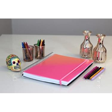 Imagem de Confetti - Caderno Universitário Splash 10x1 160 Folhas Pautado Capa Rosa