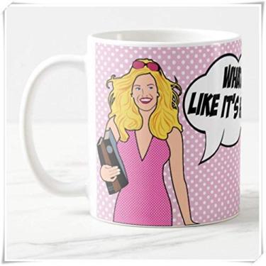 Imagem de LeeHoomKok – Loiro Legal, Elle Woods, Lei Harvard – "O que, como se fosse duro? ", Presente de advogado, Presente de exame de bar, Presente de Harvard, Caneca de café inspirada, Caneca de café de ce