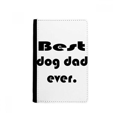 Imagem de Best Dog Dad Ever Festival Quote Passport Holder Notecase Burse Wallet Cover Card Purse, Multicolor
