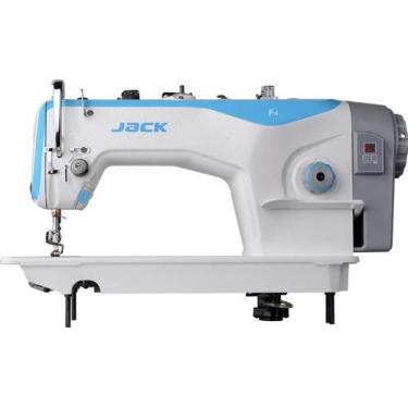 Imagem de Máquina De Costura Reta Jack F4 Semi Eletrônica 220V Direct Drive