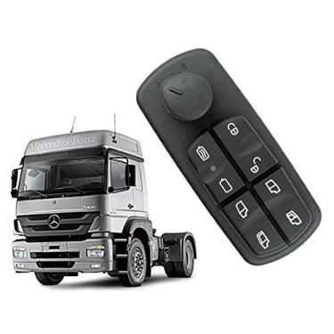 Imagem de INTERRUPTOR BOT�O VIDRO EL�TRICO MB AXOR LE COMPLETO MOTORISTA mb BENZ