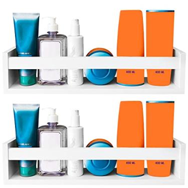 Imagem de Prateleira Nicho Para Banheiro Super Funda - 2 Peças