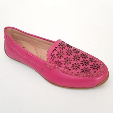 Imagem de Sapato Mocassim Feminino Liliah Shoes Calce Facil Pink Sarah