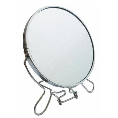 Imagem de Espelho De Mesa Dupla Face Com Aumento Maquiagem Ótica Salão 7 Polegad