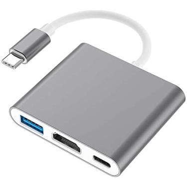 Imagem de Adaptador Dex Para Samsung USB 3.0 Tipo C Hub Thunderbolt 3.0 X Hdmi Usb 3 4k