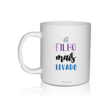 Imagem de Caneca Branca Personalizada para Dia das Crianças Filho Mais levado