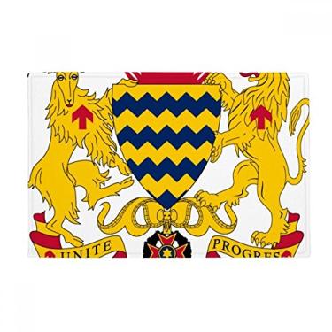 Imagem de DIYthinker Chad National Tapete de chão antiderrapante para porta de banheiro