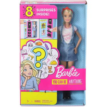 Boneca Barbie Profissões Enfermeira Loira - DVF50 - Mattel - Real