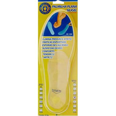 Imagem de Ortho Pauher Palmilha Plana Siligel Infantil Translucido 31/32