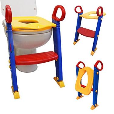 Imagem de Troninho Infantil Com Escada Importway Assento Redutor Vaso Sanitário