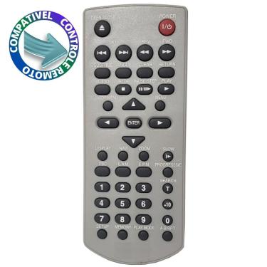 Imagem de Controle Compatível DVD SEMP TCL SE-R0127 CR-2496