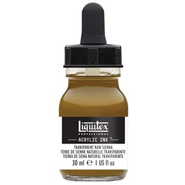 Imagem de Liquitex Professional Tinta Acrílica Líquida, Marrom (Transparent Raw Sienna - 332), 30 ml