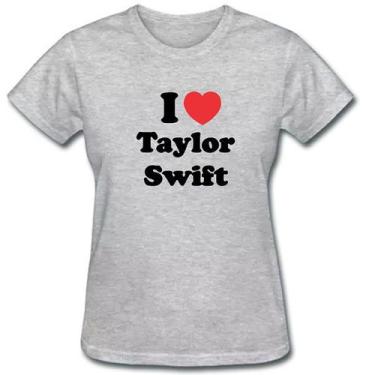 Imagem de Babylook Feminina I Love Taylor Swift Estrela Americana - Smart Stamp