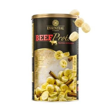 Imagem de Beef Protein (420g) Banana C/ Canela Essential Nutrition-Unissex