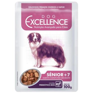 Imagem de Ração Úmida Dog Excellence Sachê Para Cães Adultos Sênior +7 - 100 G