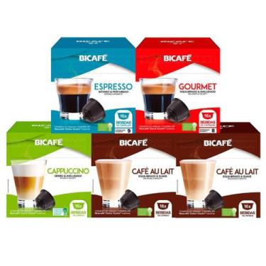 Imagem de 80 Cápsulas Para Dolce Gusto - Kit Cream - Cápsula Bicafé