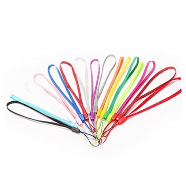 Imagem de TEHAUX 10 Pcs Pulseira Para Telefone Cordão De Pulso Alça De Pulso Cordão De Telefone Cordão De Náilon Cordão De Mão Alças De Pulso De Mão De Náilon Senhorita Polegar Funda