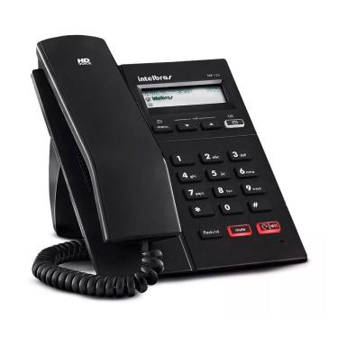 Imagem de Telefone Voip Ip Tip125i Intelbras Poe Sip 2.0 Audio HD Tela