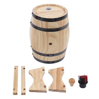 Imagem de Barris de pinheiro de vinho autofabricado barris de pinheiro de vinho barris de envelhecimento para bar Catering Barbecue Shop (#2)