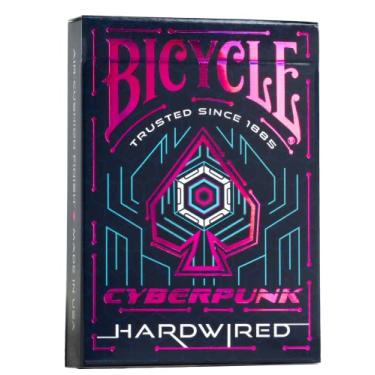 Imagem de Bicycle Cyberpunk Hardwired Premium Playing Cards, 1 Deck