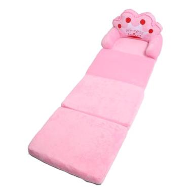 Imagem de Cadeira para Crianças, Lindo sofá de bebê Com Estampa de Princesa Tiara Dobrável para Cochilar (Dobrando em quartos)
