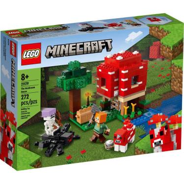 Imagem de Lego Minecraft A Casa Cogumelo 21179 272pcs