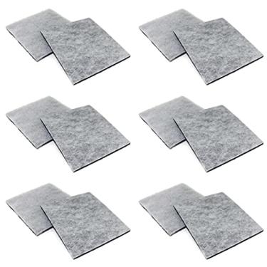 Imagem de Nispira Filtro de substituição compatível com cinzeiro HAP75-UC2 Smoke Grabber Air Purifier Peça HAPF7-U8. Desodorize fumaça de cigarro. 12 pacotes