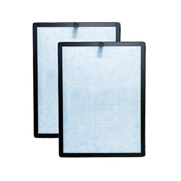 Imagem de Nispira Filtro de carbono ativado 3 em 1 Blue True HEPA para purificador de ar AP1002 | Compatível com Airtok | Remove odores fumaça | 2 pacotes