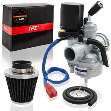 Imagem de 1 carburador C19-AF1 19 mm com asfixia elétrica para jog Yamaha 50cc 70cc 90cc 2 tempos 1PE40QMB Motor scooter moped PZ19J