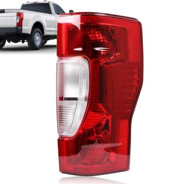 Imagem de Lochnchn Luzes traseiras Conjunto de lanterna traseira compatível com Ford F250 F350 Super Duty 2020 2021 2022 Lâmpada traseira sem LED, ponto cego, lado direito do passageiro