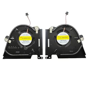 Imagem de TXLIMINHONG Ventoinha de resfriamento compatível com CPU e GPU para Asus ROG Zephyrus Duo 15 GX550 GX550LXS GX550LWS DC 12V 1A FMB9 13NR02Z0P08011 DFSCK22105182D FMB8 13NR02Z0P09011 DFSCSCSCSCSCSCSCSCSC K221111, 5181D