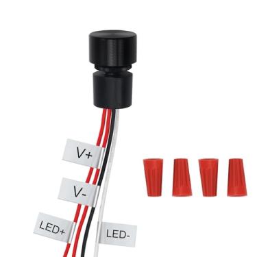 Imagem de SURLED Interruptor de intensidade de luz PWM de 12 volts CC para luzes LED RV, luzes de teto de LED de 12 a 24 volts, regulador e interruptor para campistas, veículos recreativos, halogênio,