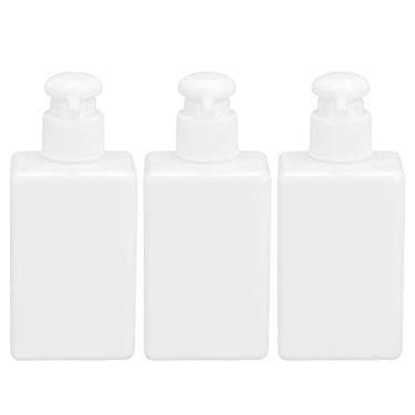 Imagem de 3 frascos de bomba de 150 ml, recipiente de loção para viagem, frascos reutilizáveis de xampu e condicionador para loção, gel de banho para as mãos