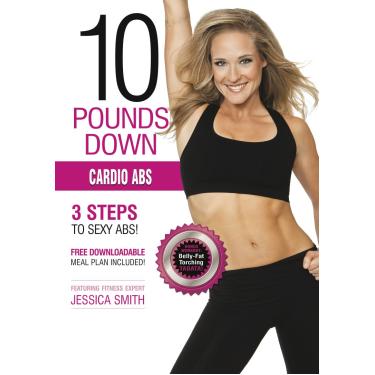 Imagem de Cardio Abs DVD: HIIT cardio interval training, sculpting, fat burning, Tabata, intermediate to advanced level workout, best home exercise [DVD]