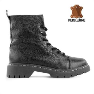 Imagem de Bota Usaflex Salto Plataforma Feminina-Feminino