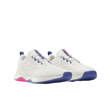 Imagem de Reebok Nanoflex Tr 2 Tênis feminino, Giz/roxo passado/rosa laser, 6