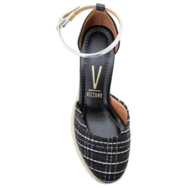 Imagem de Sandália Feminina Anabela Bico Fechado Vizzano Ref:1277.1023-Feminino