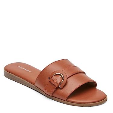 Imagem de Rockport Sandália feminina Yara Slide, Picante - marrom-ferrugem, 7