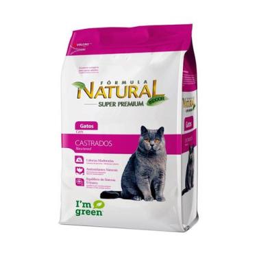 Imagem de Ração Fórmula Natural para Gatos Castrados Sabor Frango - 1kg