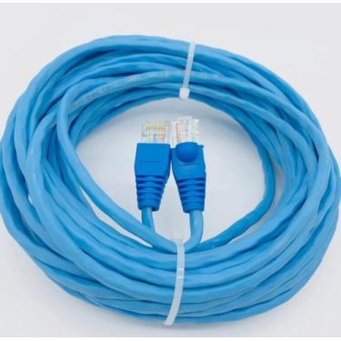 Imagem de Cabo de Rede 20 metros / CFTV -- Internet Lan Utp --- Montado --- Rolo