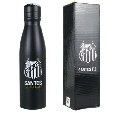 Imagem de Garrafa Redonda Alumínio 600Ml - Santos - Mileno