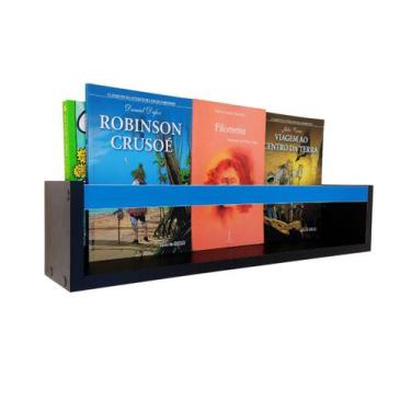 Imagem de Prateleira Livros Infantis Nicho Organizador Pelúcia Quarto - Arte Ced