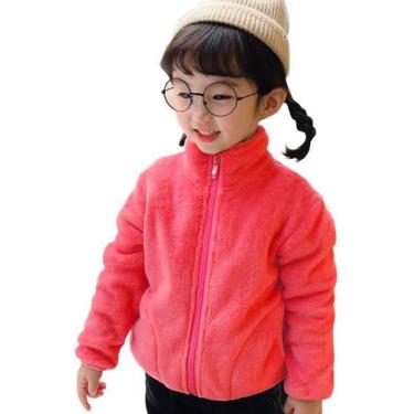 Imagem de Jaqueta Infantil Menina Urso Inverno Fleece Plush Inverno - anjo da ma
