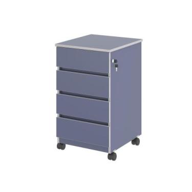 Imagem de Arquivo com 4 Gavetas Verbena - Mais de Casa, Azul