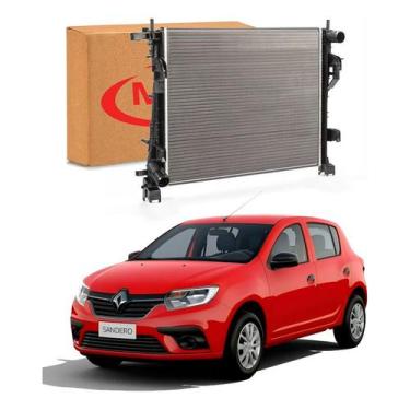 Imagem de Radiador Agua Renault Sandero 1.0 1.6 Manual 2015 A 2020 - MTF