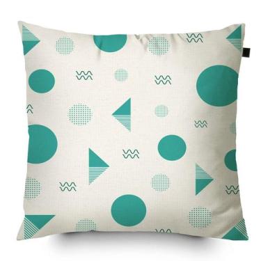 Imagem de Almofada Algodão Estampada Desenhos 40x40cm Tiffany - FASTLAR