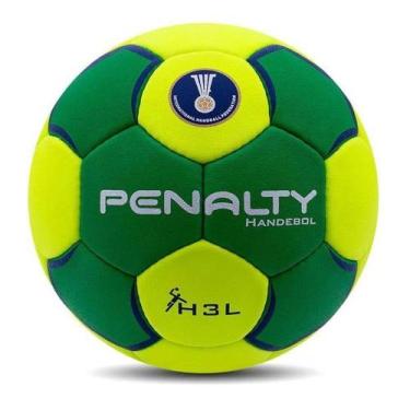 Imagem de Bola Handebol Penalty Suécia H3L Pro X, Amarelo, Verde, Único