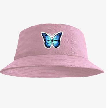 Imagem de Boné Chapéu Bucket Hat Estampado Borboleta - MP Moda Masculina, Único,